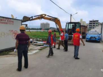 大力整环境 垃圾变绿地丨乐清市虹桥镇如火如荼开展“创国卫”行动