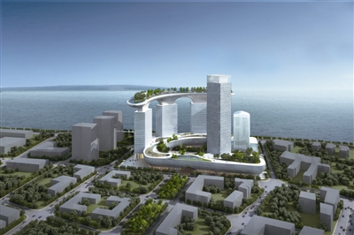 安邦金融广场效果图