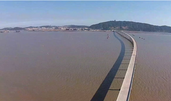 洞头峡跨海特大桥正式通车