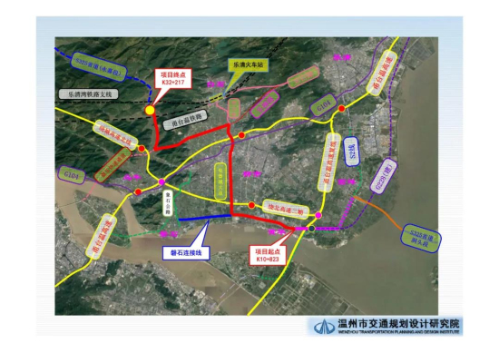 乐清市228国道规划图图片