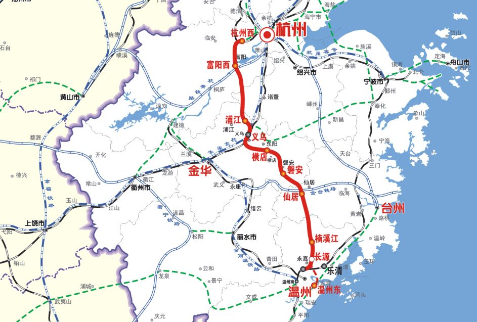 杭温高铁永嘉段隧道全线贯通 预计2024年建成通车